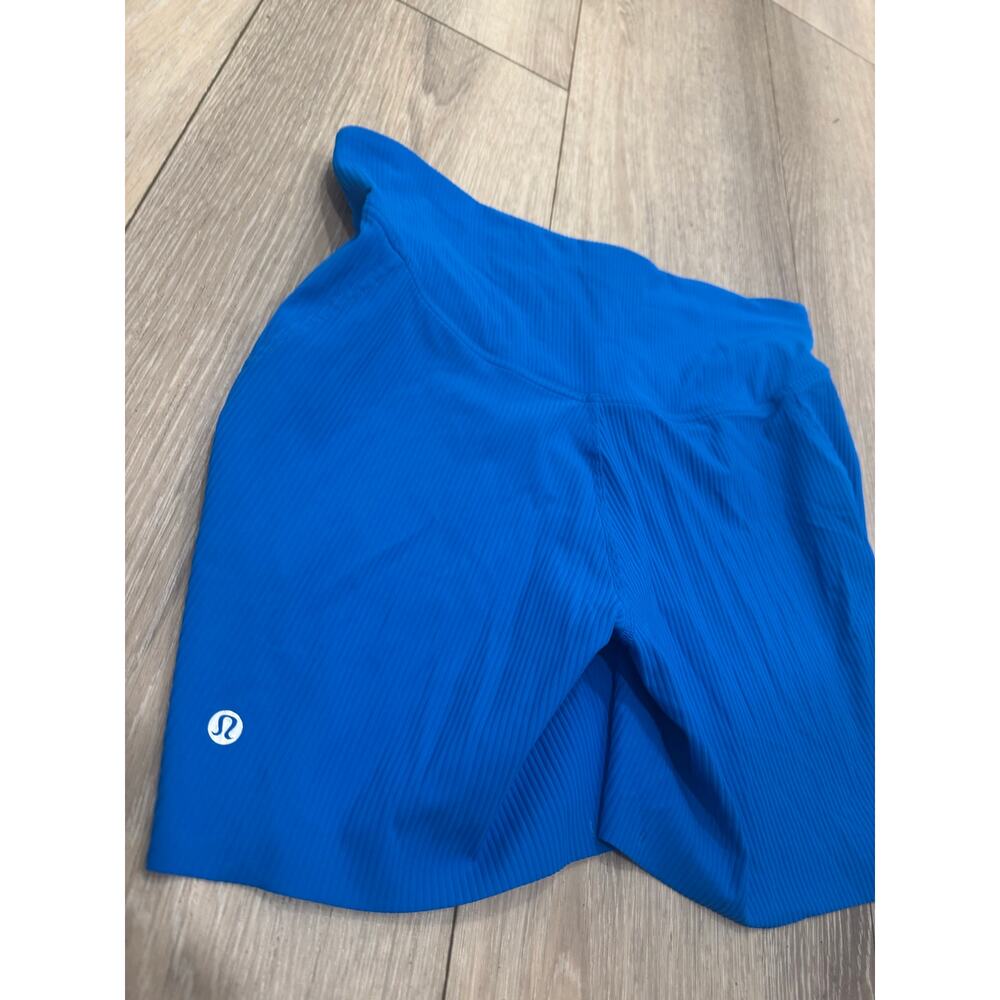 Lululemon Base Pace Ribbed High-Rise Short 6" Poolside - Picture 6 of 6
